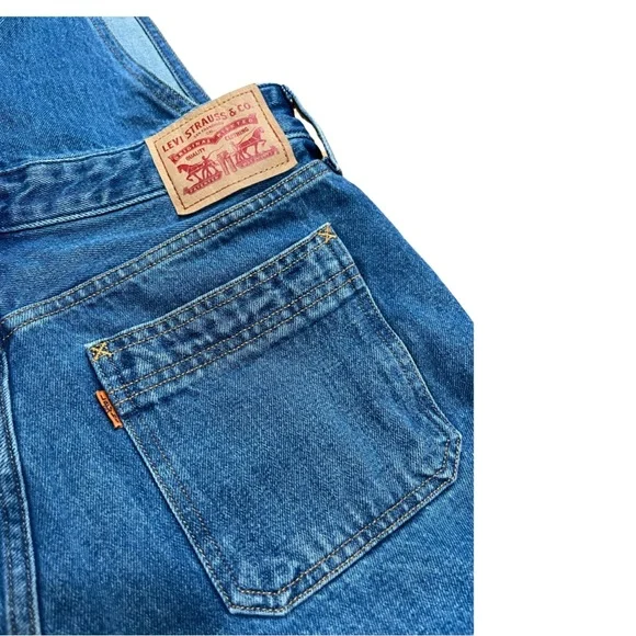 Levi’s Orange Tab Shortalls - Picture 6 of 9